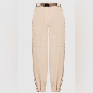 Brunello cucinelli Women's Beige Pants with belt joggers 10